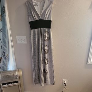 Designer Alfred Shaheen Hawaiian Dress 1950s M